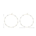 Wholesale big hoop earrings - european & american cross-border jewelry - unique, statement-making designs - niche, affordable luxury - high-end pearl stud earrings for women