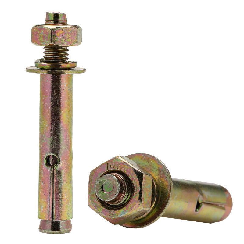 Carbon Steel Galvanized Expansion Screw Iron Pull Explosion Screw Color Zinc External Expansion Bolt Stainless Steel Expansion Wholesale M6/M8