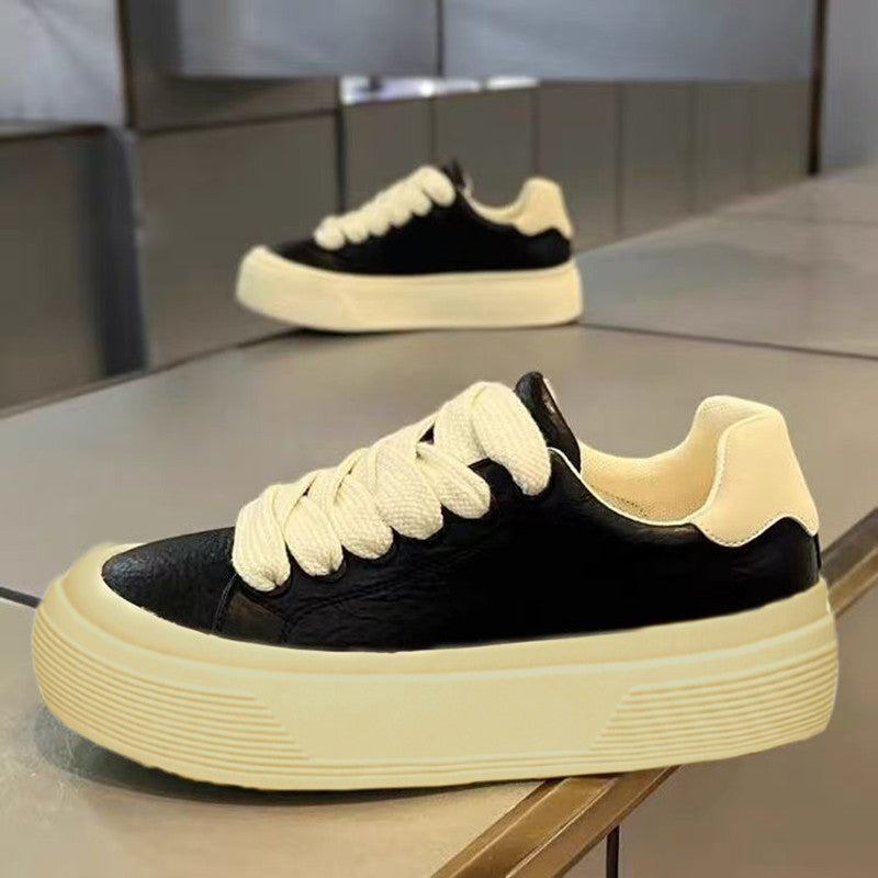 Popular hot-selling men's shoes 2026 summer new trendy brand high-end handsome casual thick-soled sneakers breathable flat shoes
