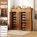 Shoe cabinet for home door nanzhu simple four-door multi-layer large-capacity balcony shoe storage cabinet dust-proof large shoe rack