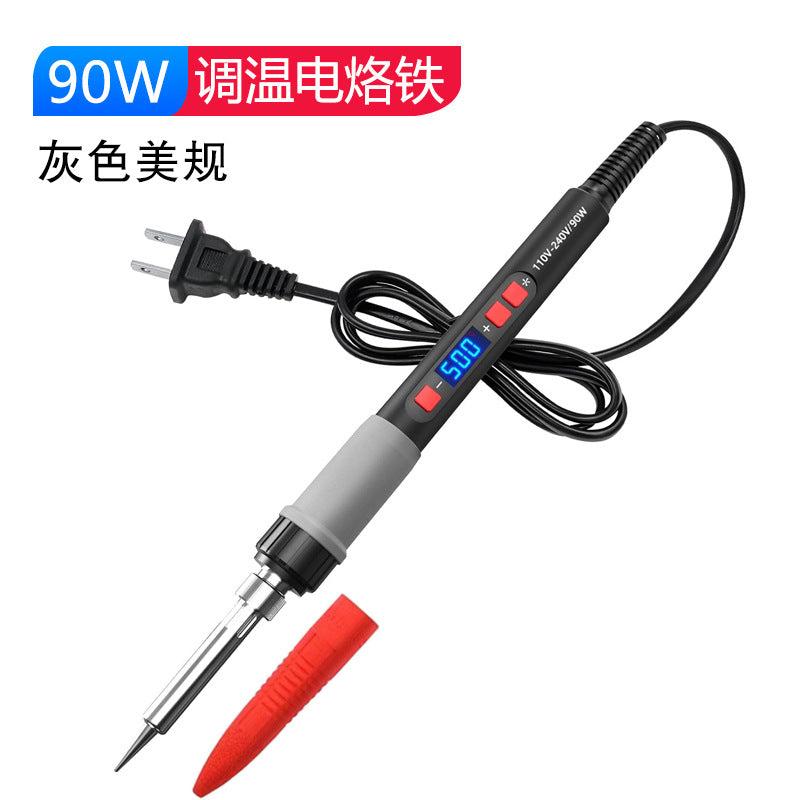 90W electric soldering iron maintenance special household welding solder gun chrome iron professional grade electric welding pen soldering lorie artifact