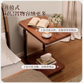 Bedside table movable storage rack bedroom bedside table for home living room coffee table trolley sofa side table small table