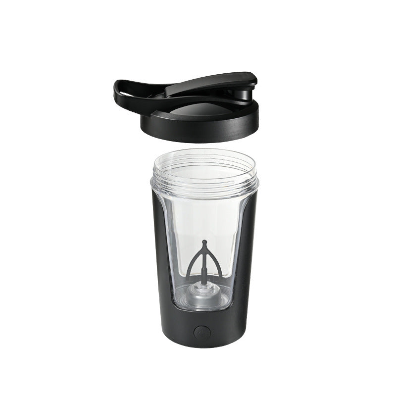 New arrival fully automatic mixing cup electric classy coffee cup rechargeable lazy soy milk shaker cup rotate water cup