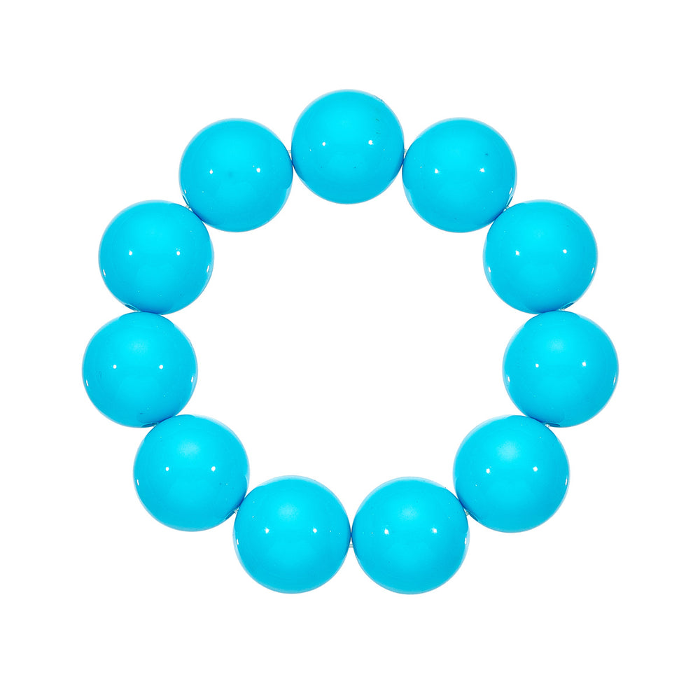 Amazon's new jewelry acrylic beaded necklace resin colorful beaded stylish necklace necklace for men and women