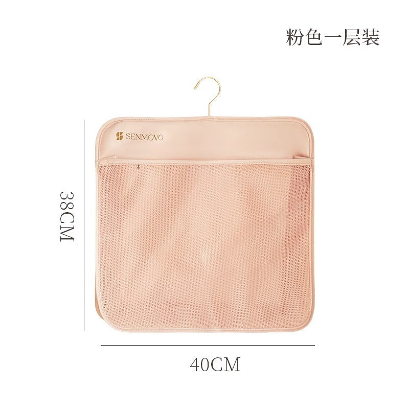 Socks storage hanging bag household wardrobe hanging underwear underwear artifact mesh pocket dormitory bedside sorting bag