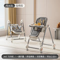 Baby high chair - portable, multifunctional dining chair for infants and toddlers - suitable for home and travel - reclining seat