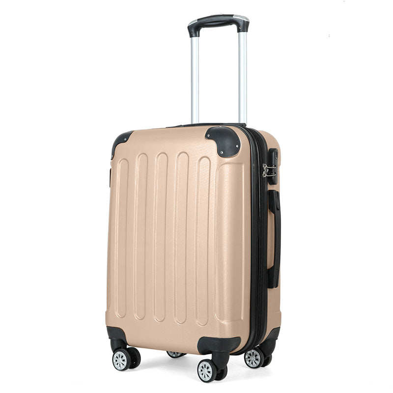 Cross-border trolley case Universal wheel Women's suitcase Men's and women's boarding travel suitcase Password box 24 inches Strong and durable
