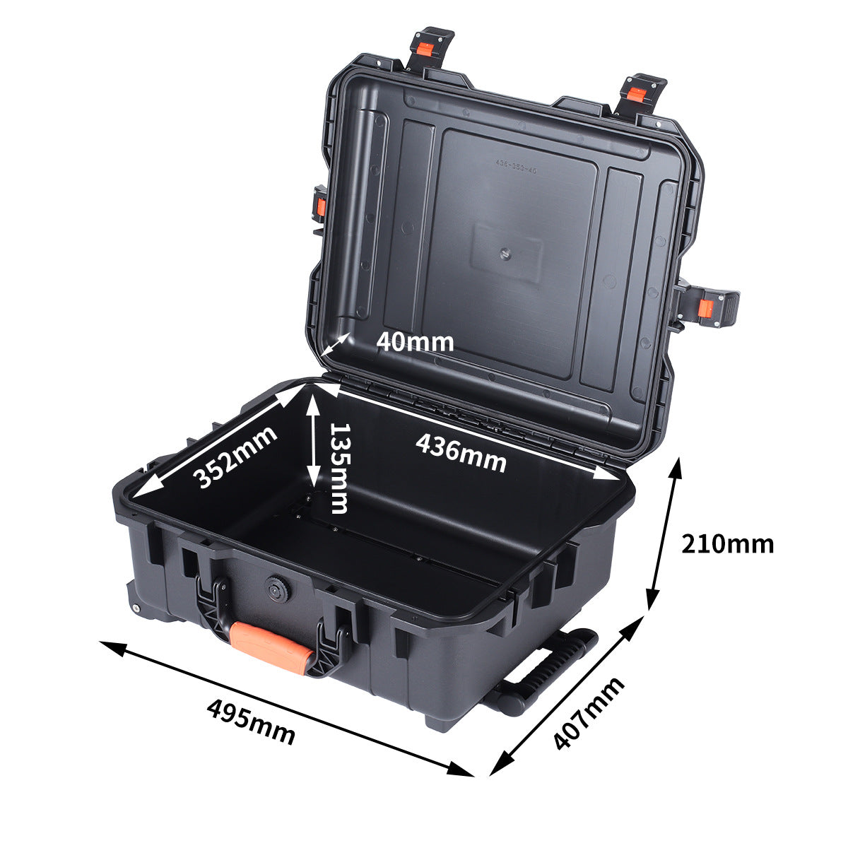 Protective trolley case Suitcase High-end equipment Safety protection case Drone photography camera equipment storage case