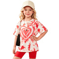 wholesale girls' short-sleeve and shorts sets, fashionable spring, summer, and autumn outfits for girls