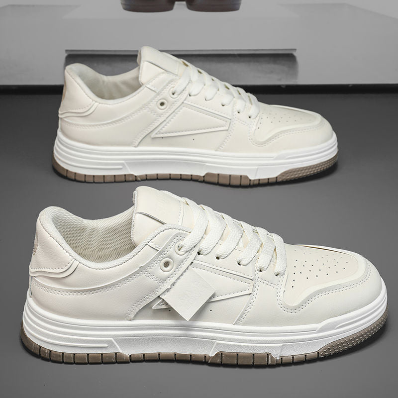 Winter sneakers for men casual trendy shoes trendy brand black and white panda niche stylesense of design skateboard shoes ultra-light thick sole dunk
