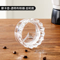 Moka pot powder dispenser coffee pot powder receiving ring anti-flying powder filler single and double valve neutral coffee equipment new arrival