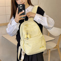 Kids' backpack - lightweight, minimalist design for girls, perfect for outdoor travel. large capacity, japanese style, cute and sweet backpack for middle school