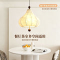 New chinoiserie fabric gourd chandelier zen tea room restaurant single head chandelier b&b retroprinting atmosphere chandelier