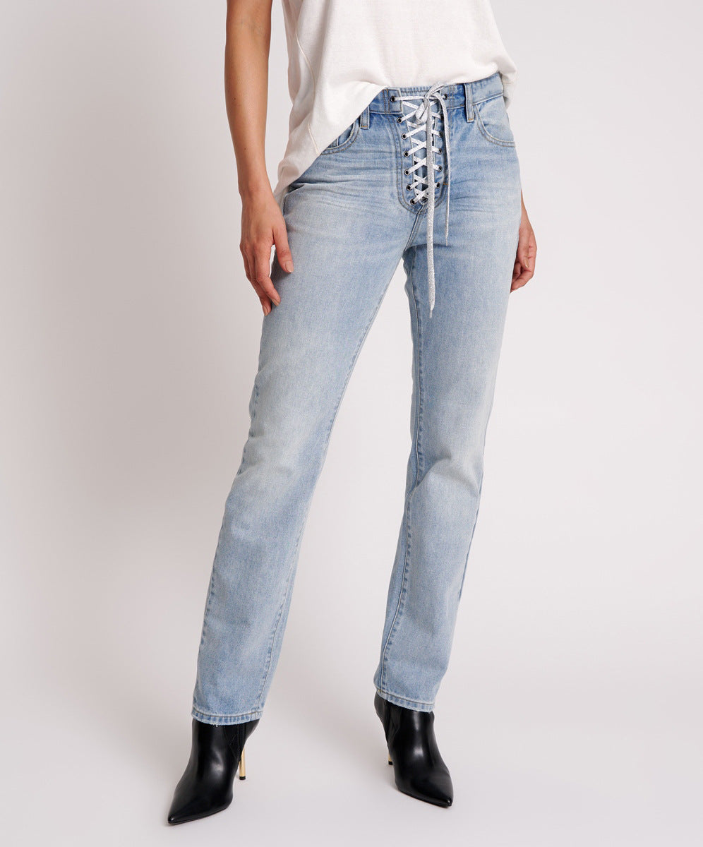Fashionjeans women's new arrivalexporttrendy elastic skinny jeans pants high waist washed casualstylishjeans