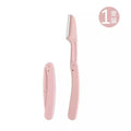 Ready-to-ship set of three folding eyebrow razors - safe & beginner-friendly eyebrow shaping kit for women, anti-scratch eyebrow blade set