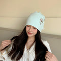 Flower fairy maternity hat (blue)