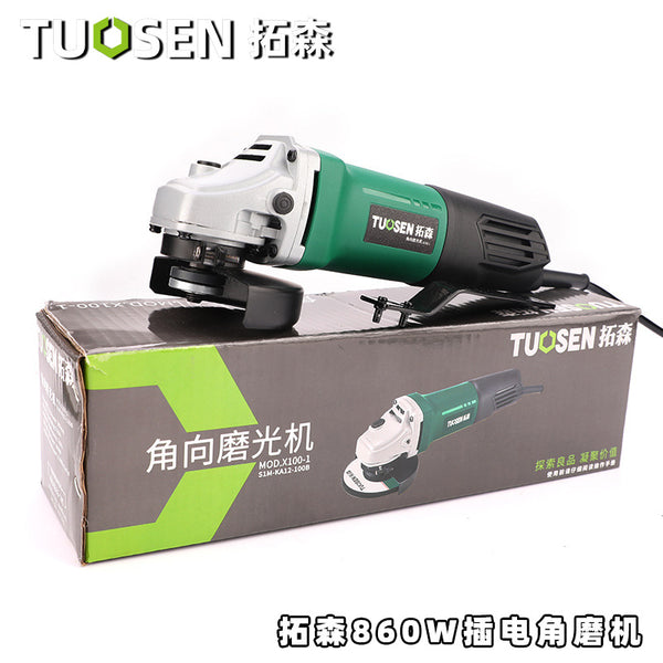 Torson Angle Grinder Plug-in Hand Grinder Grinder Hand Grinder Angle Grinder Cutter Electric Grinder Tools