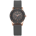 Round silicone student watch digital women's watch quartz watch trendy wristwatch - hot-selling cross-border e-commerce product - wholesale from manufacturer
