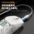 Tiger cat m500 tri-mode wireless mouse - bluetooth transparent gaming, esports, laptop, office ergonomic mouse