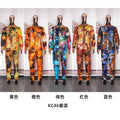 Hot-selling european and american export new arrivals: cross-border bestsellers - men's african fashion suit, digital print shirt and pants set