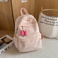 Kids' backpack - lightweight, minimalist design for girls, perfect for outdoor travel. large capacity, japanese style, cute and sweet backpack for middle school