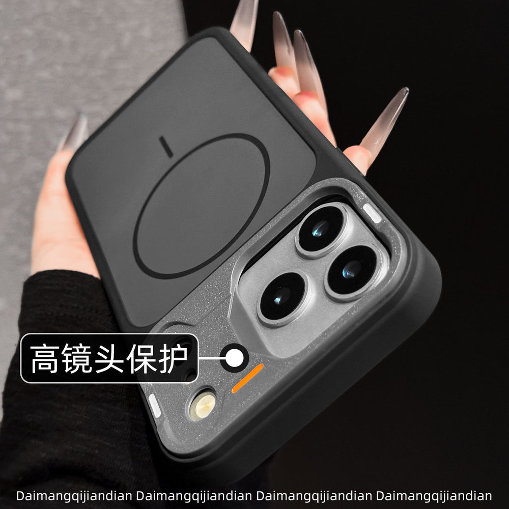 Large window changes in seconds to 17 imitation original magnetic suction apple iphone17promax high-end mobile phone case apple 11 cross-border