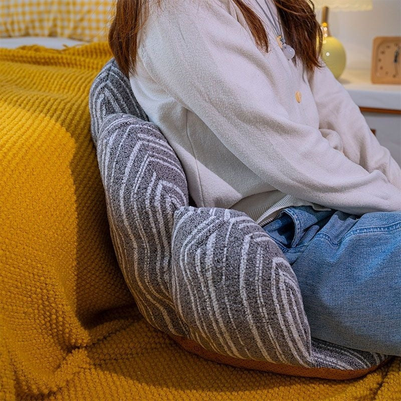 Futon cushion kids heightening butt cushion petals lazy cushion floor stool tatami cushion ginger yellow
