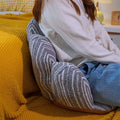 Futon cushion kids heightening butt cushion petals lazy cushion floor stool tatami cushion ginger yellow