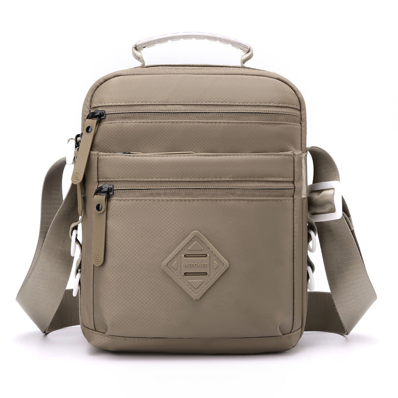 New fashionable men's bag personalized business bag unisex but stirring trend oblique span bag small square bag