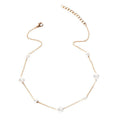 Sweater chain autumn and winter wholesale european and american stylish jewelry women's simple fashion chain niche accessible luxury elegant pearl necklace