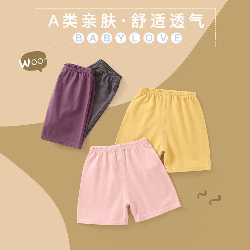 Summernew arrival baby half length pants baby type a comfortablecasual pants kids shorts outing thin boys and girls