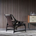 Hunting sofa chair designer single solid wood ash casual chair for home lounge chair balcony bulk white embryo hunting chair