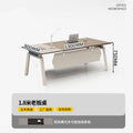 Single boss desk office desk casual modern supervisor desk manager office casual modern desk and chair combination