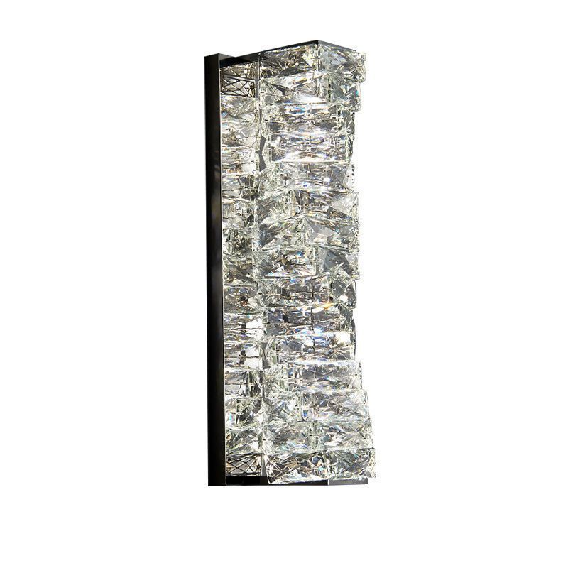 New arrivalaccessible luxury crystal wall lamp high-end modern living room tv wall corridor staircase master bedroom casual bedside wall lamp