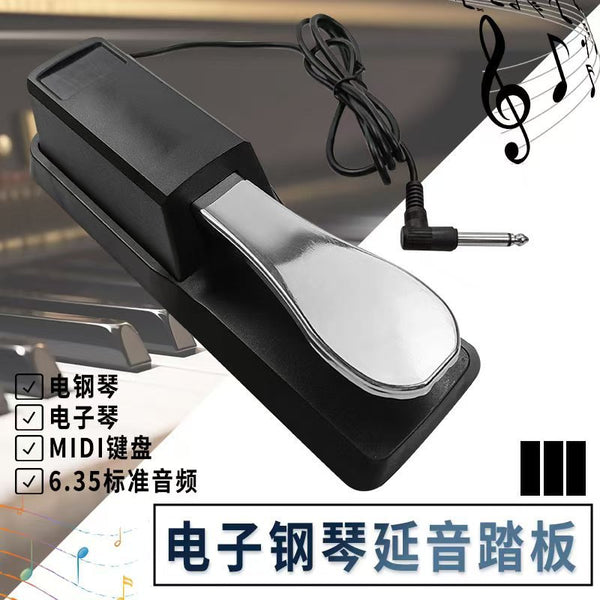 Electronic organ, electric piano, sustain pedal, digital synthesizer, switch, metal foot pedal, general factory direct sales, direct purchase