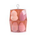 Xue belle beauty egg set oem oem makeup powder puff water drop sponge dry and wet dual use oem cosmetics