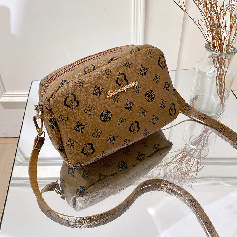 Flower material small square bag 2021ladies bags  bag women's one wholesale Korean version chain messenger bag