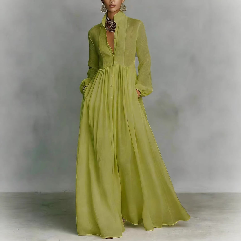 summer european and american export women's clothing: new cross-border fashionable and elegant long swing dress for women