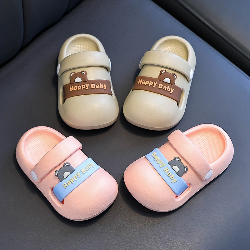 Kids' clogs: summer indoor anti-slip cartoon sandals for girls and boys (toddler to big kid sizes) - perfect for indoor use, outdoor wear, and beach days