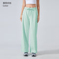 Fall and winterloose sports sweatpants for women easiest for matchwork clothingloose pantshigh waistslimming lookheattechstraight-legcasual pantsdaw134
