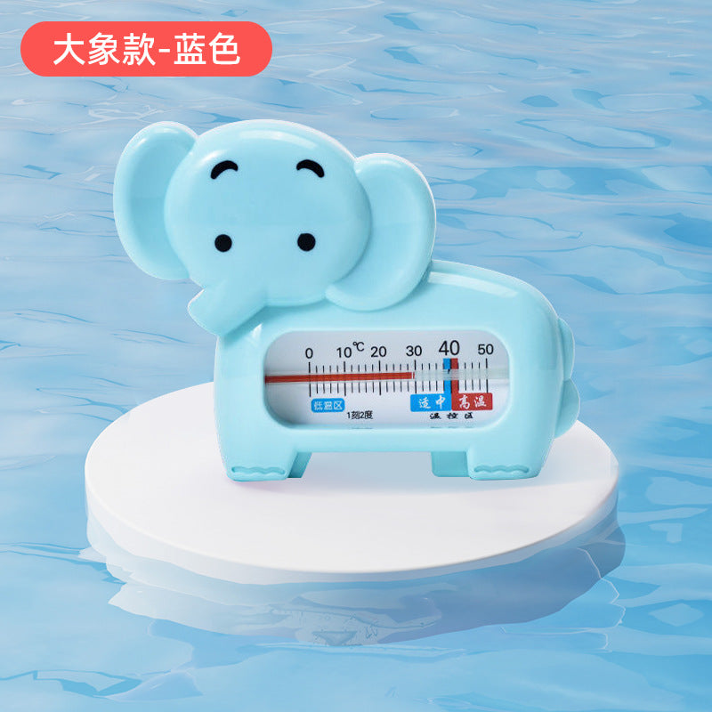 Baby bath thermometer, infant bath temperature meter, toddler water thermometer, fish-shaped water temperature card, water temperature tester