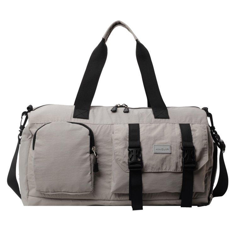 New multi-functional fitness bag, independent shoe compartment, portable swimming sports bag, portable messenger durable short-distance travel bag