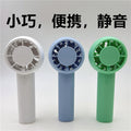 Mini turbine cooling desktop fan usb rechargeable outdoor new portable hiking buckle cold compress handheld fan