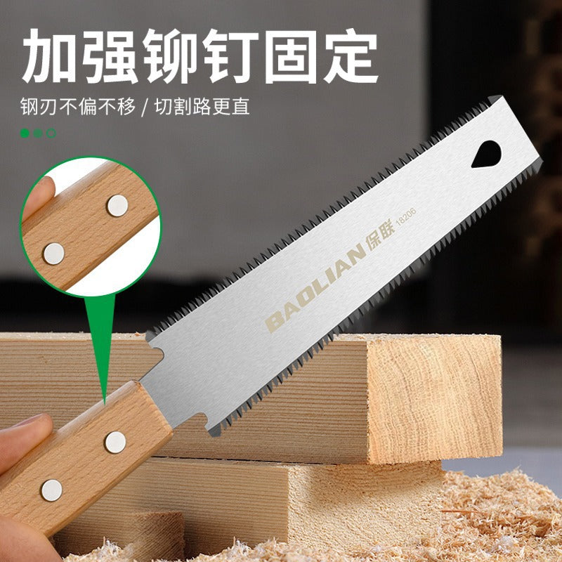 Hand saw handheld woodworking saw tree fast fine tooth saw cutting artifact for home small saw wood hand saw