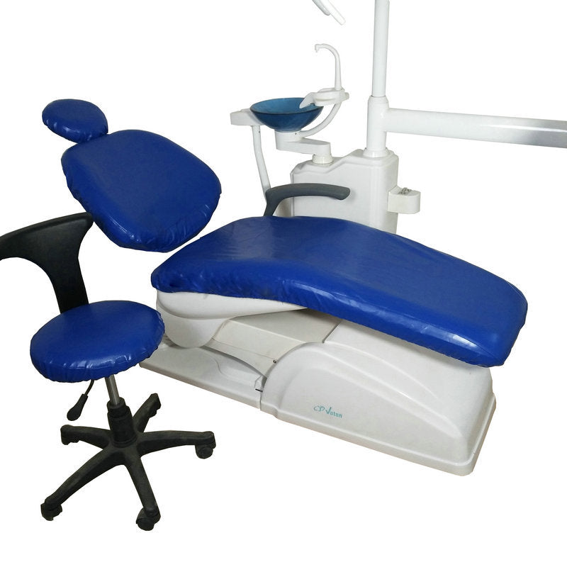 Dental tooth chair cover four-piece set waterproof thickened leather velvet comprehensive treatment machine table cover cloth cover
