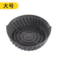 Silicone air fryer baking pan - reusable silicone pot holder & cake mold for home use