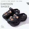Women's clogs - 2025 summer new fashion, anti-slip, breathable, soft sole, odor-resistant, thick sole, height increasing sandals for outdoor wear
