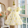Girls' dress - fairytale bow princess dress - mid-length -  new arrival - cross-border ready stock - baby & toddler birthday & first birthday