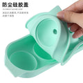 Four-sphere silicone ice cube tray with lid, round ice cube tray, silicone ice mold, round ice making box, creative ice maker