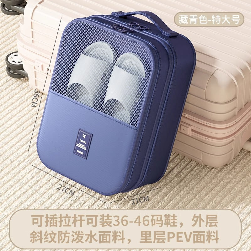 Customized travel shoes storage bag, suitcase, business trip travel portable shoe box, shoe cover, slippers, shoe bag storage bag